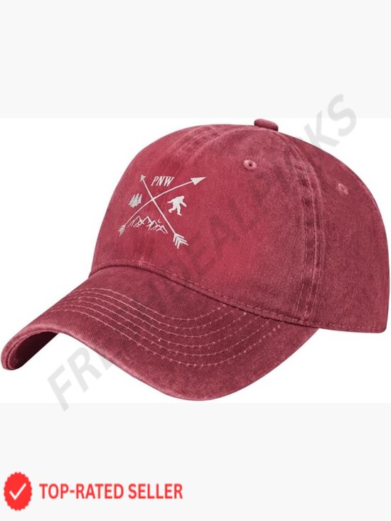 Vintage Washed Baseball Cap Adjustable Plastic Buckle Classic Design main image 6